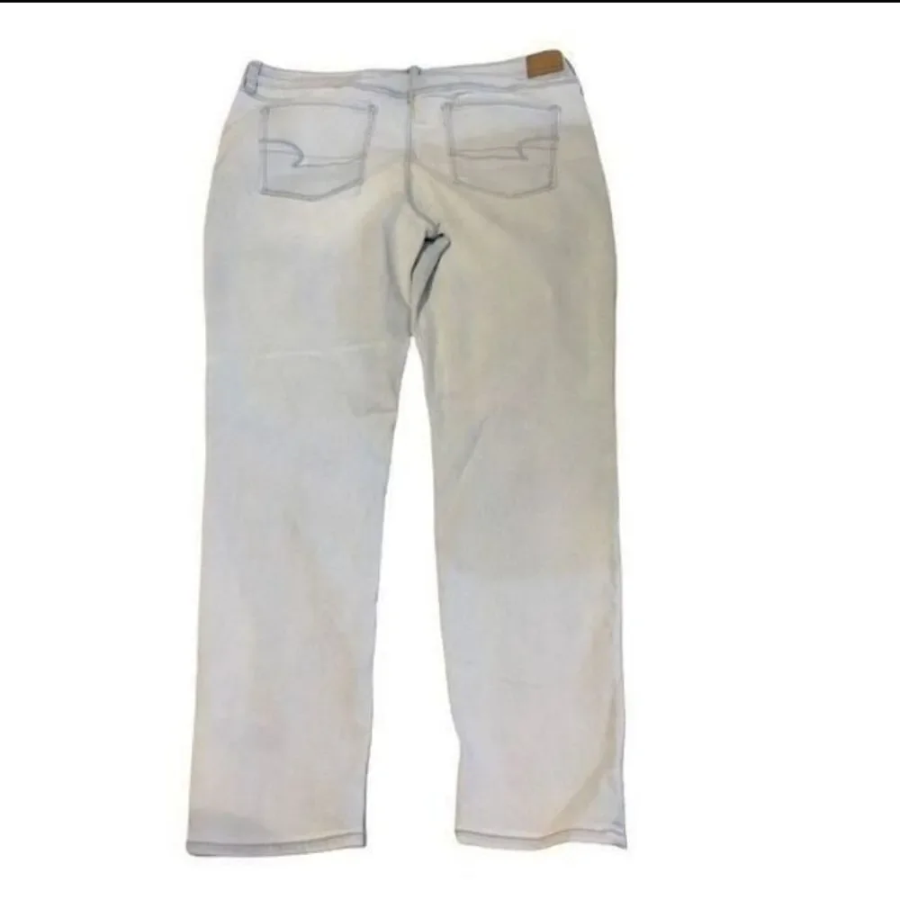 American Eagle Hi-rise Blue Acid Wash Jeans Size 20